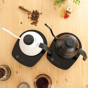 智能控温手冲咖啡壶套装家用不锈钢F细口长嘴电热水泡茶温控壶