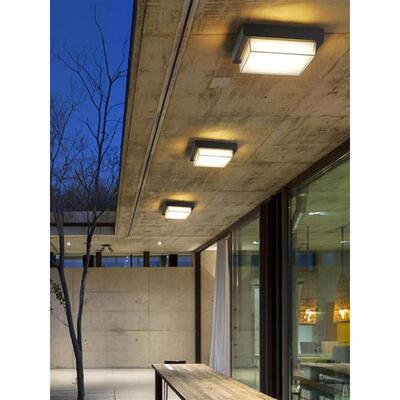Outdoor waterproof ceiling light, simple modern terrace entr