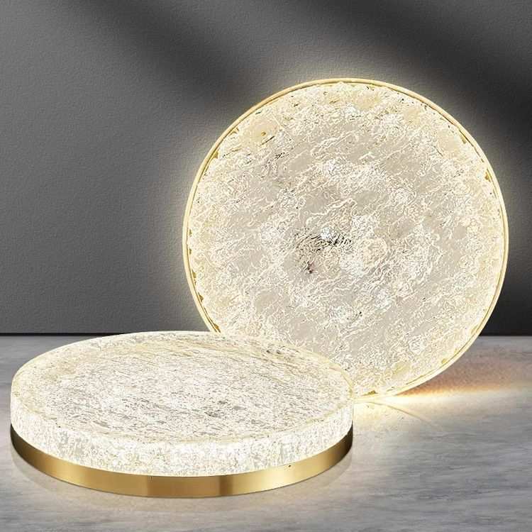 全铜主卧室吸顶灯具意式后现代简约家用LED圆形书房间2022热销榜