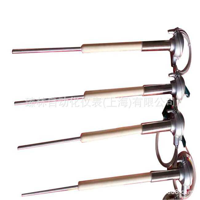 单点铂金套管热电偶 液晶玻璃测温用
