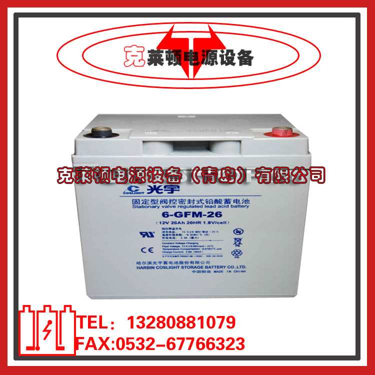 光宇蓄电池6-GFM-24（12V24AH）UPS电源蓄电池