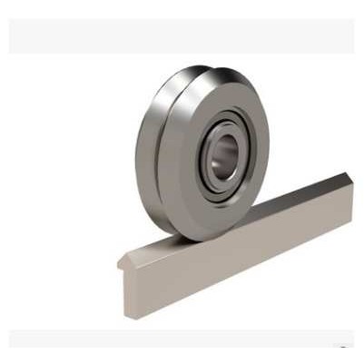 耐酸碱抗腐蚀不锈钢导轮V型导轮W3X Bishop Wisecarver导向轴承