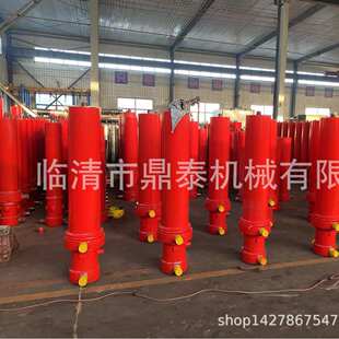 自卸车油缸液压缸多级套筒缸翻斗车前四后八海沃宏昌天马伸缩式