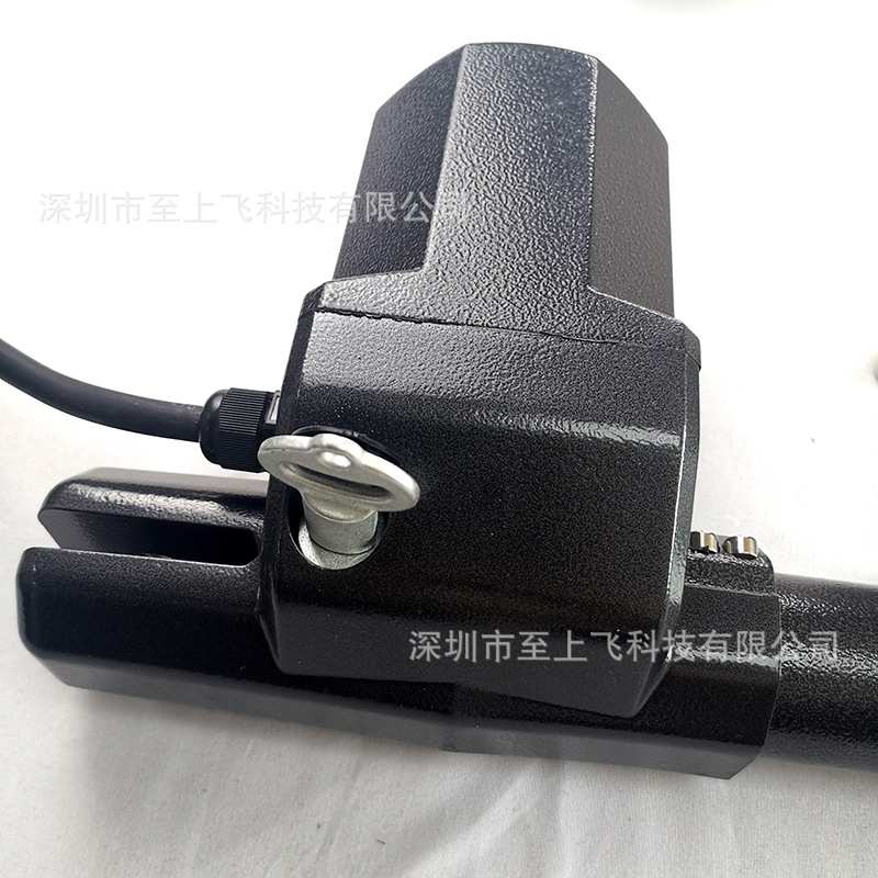 庭院伸缩直臂式对开门智能电动遥控八字平开门开门机DC款闭门器