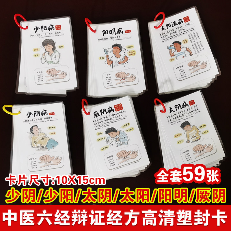 中医六经辩证经方高清塑