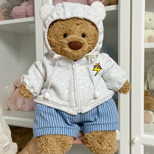 桐桐妈手作巴塞罗熊巴纳布斯猪秋冬外套套装 衣服着替娃衣不含玩偶