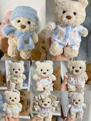 桐桐妈手作 巴塞罗熊熊崽可爱衣服娃衣着替集合（不含熊仅娃衣）