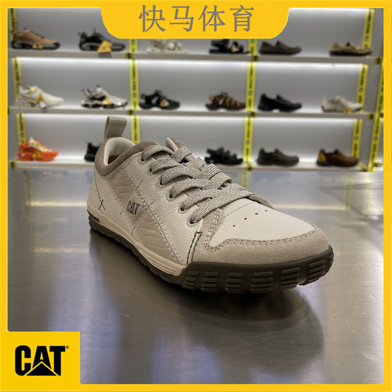 CAT卡特24春夏新品男士户外休闲止滑耐磨柔软透气牛皮男鞋P725802