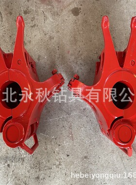 3 1/2EU 外加厚油管吊卡 对开式油管吊卡 额定载荷100吨