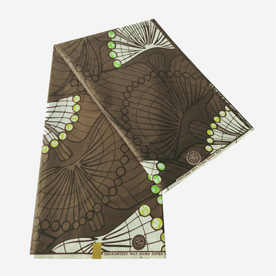 African wax fabric Ankara wax print 非洲蜡染布棉