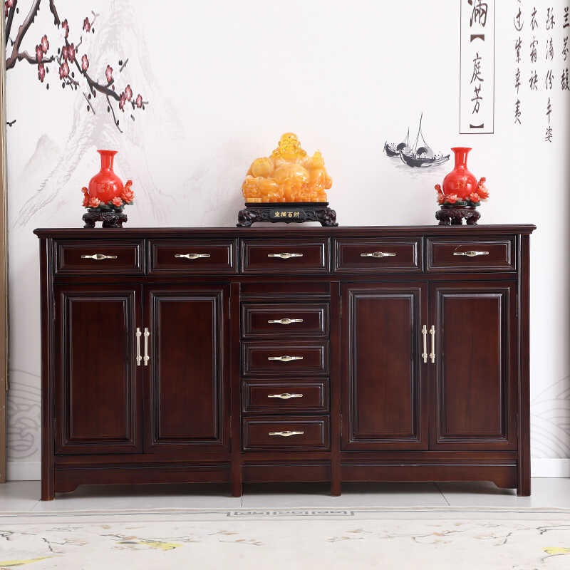 新中式实木供桌香案台条几农村堂屋中堂柜现代客厅春台条柜神台柜