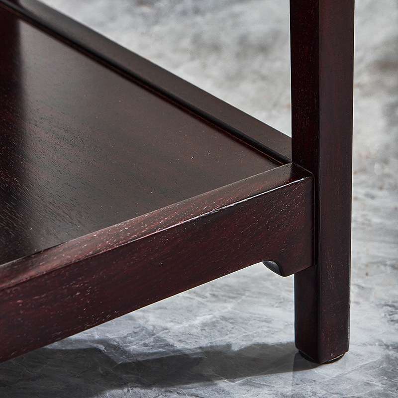 唐煌轩血檀新中式花架子客厅落地盆景花几阳台实木室内花盆置物架