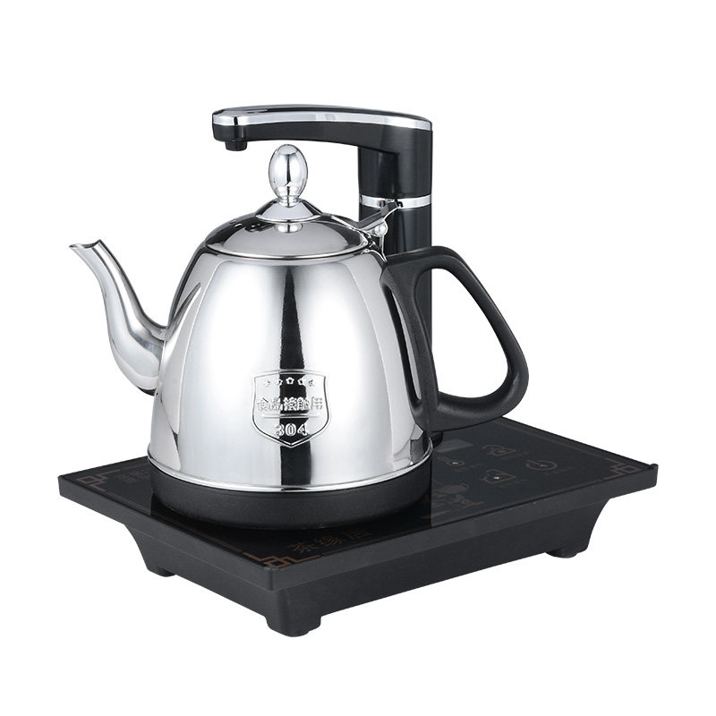 茶缘居茶具家用 二合一单炉快速烧水壶I套装自动抽上水 茶道零配