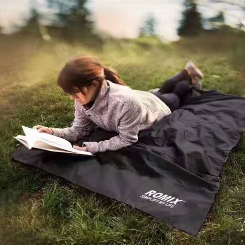 户外便携防潮垫沙滩垫子旅行口袋野餐垫小巧悠闲休U息垫子日光浴