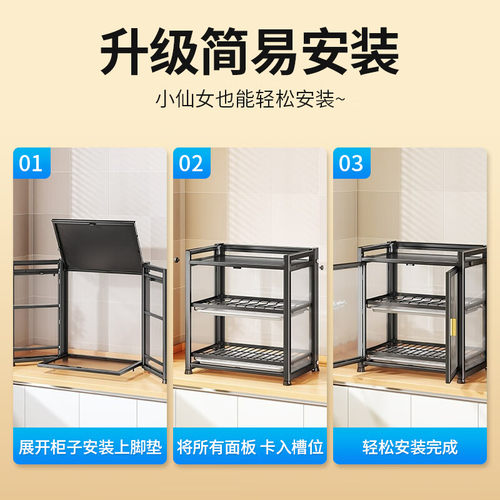 碗柜厨房碗架台面置物架多功能家用E碗碟沥水架放杯子碗盘收纳架