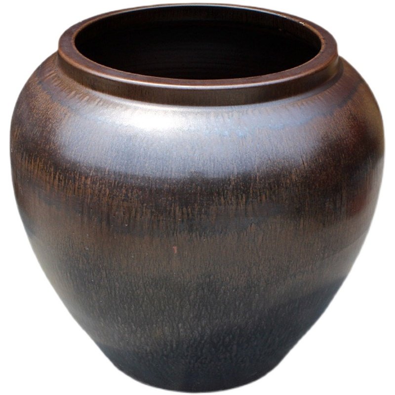 景观陶瓷罐复古中式大小号水缸插干花瓶客厅庭院花盆软Z装饰品摆,家居饰品,花瓶,淘宝优惠券,粉丝福利购,淘宝优惠卷