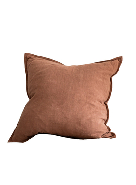 日系棉麻客厅抱枕亚麻沙发床头靠背大靠垫套民宿靠R枕45x45抱枕套