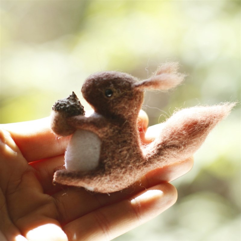 羊毛毡发饰e手工发夹胸针可爱童趣亲子儿童帽饰小宝宝礼物夏季新