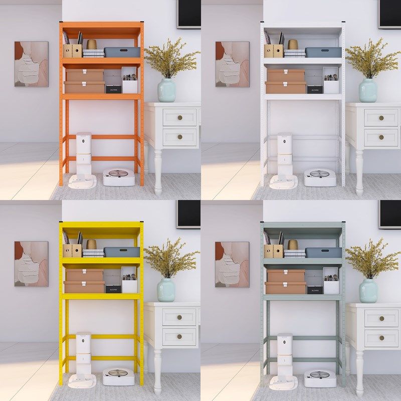 峰阳粉色扫地机器人置物架客厅E卧室多层下空式收纳架子a1