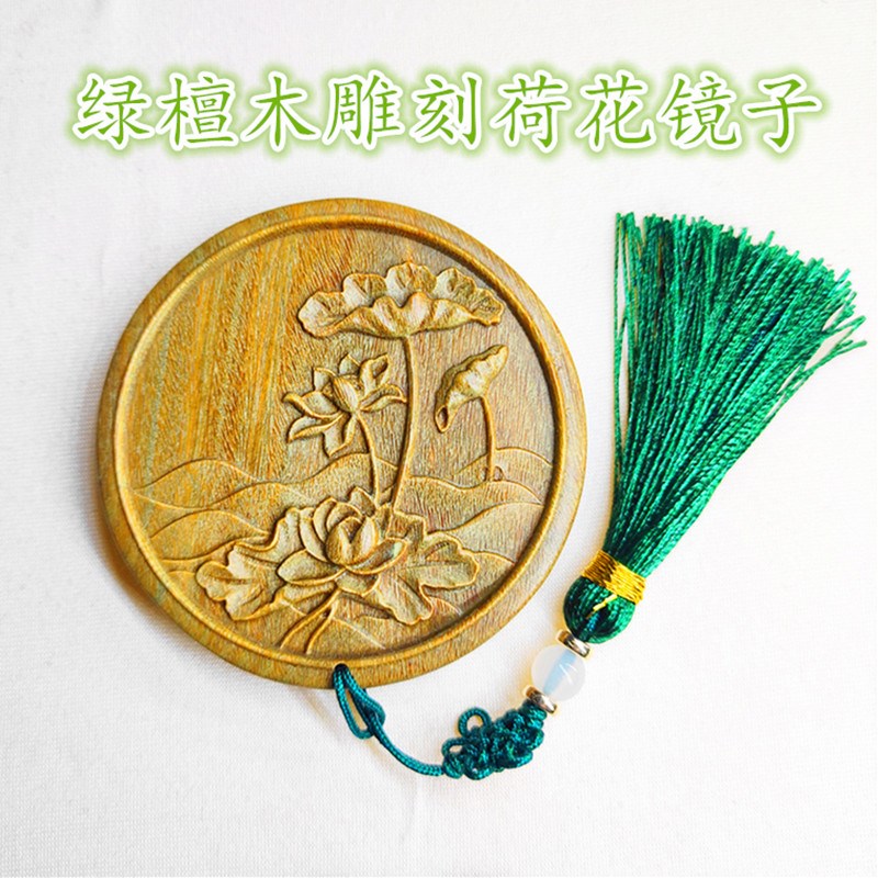 常州梳篦家用h绿檀小叶木黄杨木梳子按摩梳防静电送人礼物礼盒刻