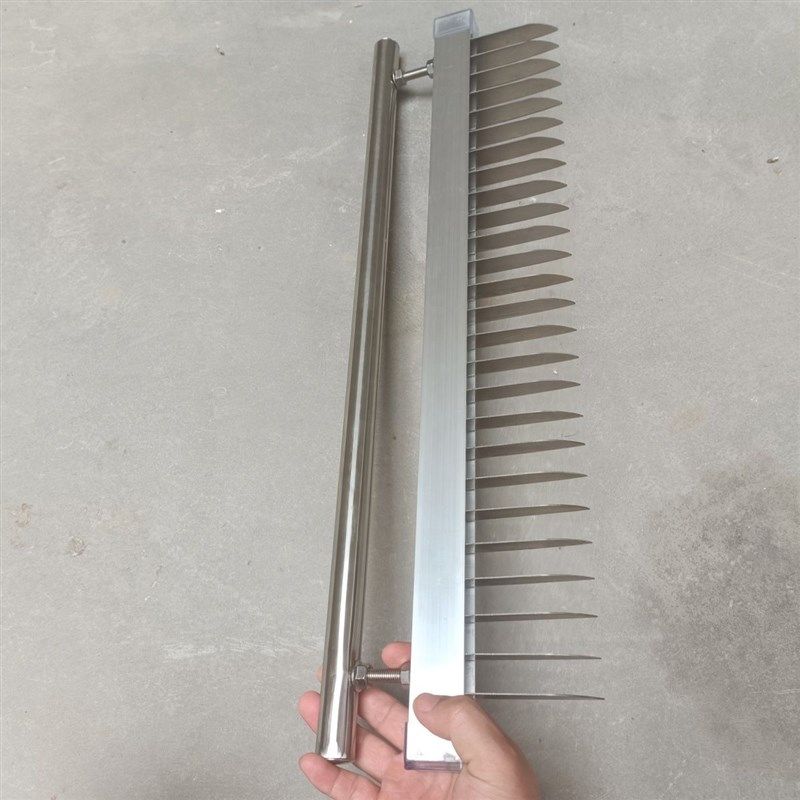 豆腐划刀排刀网格刀切块切片划豆腐刀不锈钢刀片T长条刀切丁刀定