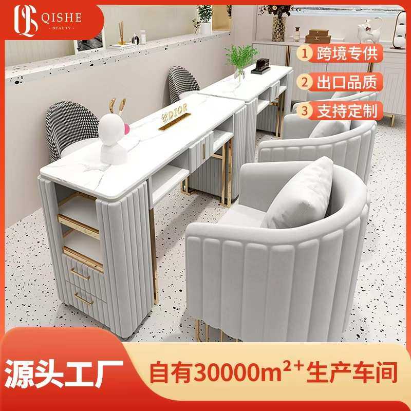 网红美甲桌椅子套装北欧单双人大理石化妆修甲台简约美甲专用桌子,鲜花速递/花卉仿真/绿植园艺,其它园艺用品,淘宝优惠券,粉丝福利购,淘宝优惠卷