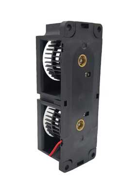 SFB0212H-4K80 12V 0.51A 双风扇双涡轮直流鼓风机125X38X45mm