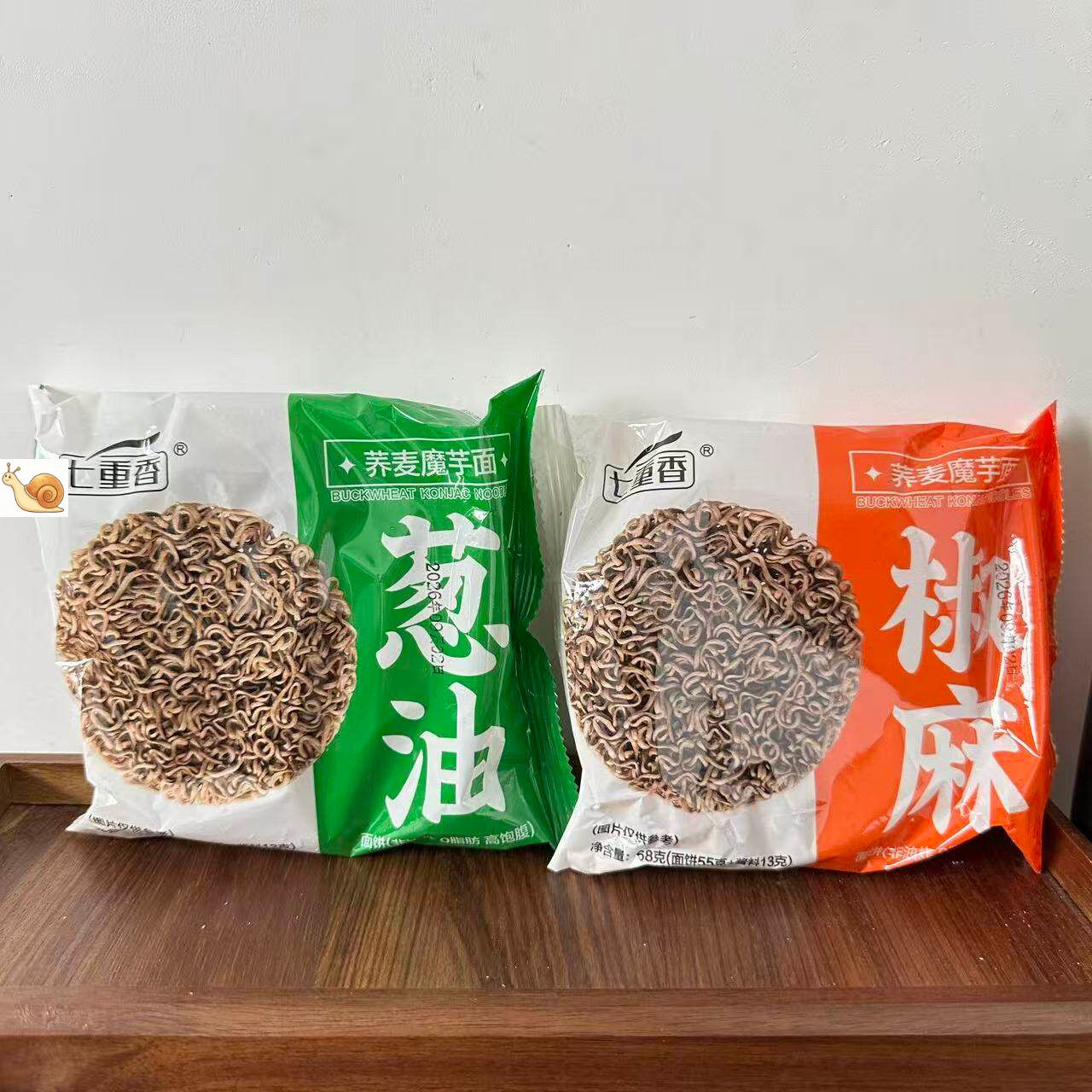 七重香荞麦魔芋面非油炸免煮