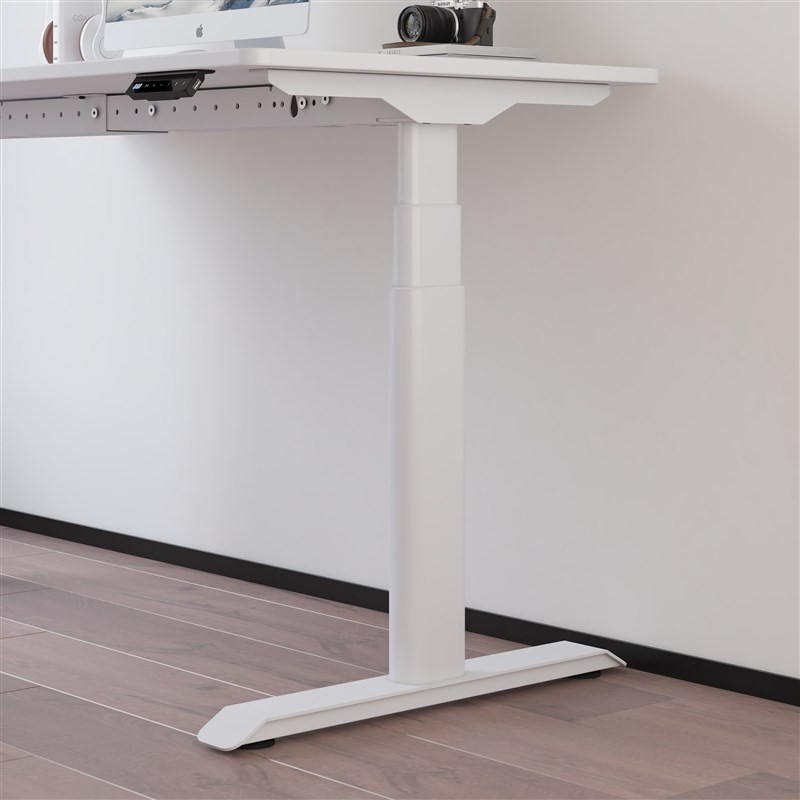 定制实木电动升降桌腿双电机黑胡桃木升J降桌学习书桌子电脑办公