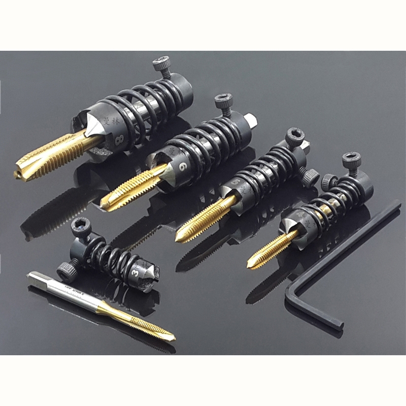 丝锥倒角器机用直槽先端丝锥倒z角刀丝攻丝倒角一体沉孔去毛刺工