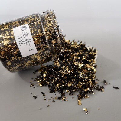 速发精选碎箔金箔仿金箔源头工厂直销美甲填充物网红美甲装饰