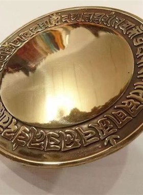 速发纯铜铜提母菩萨镜居准提镜门口准镜挂件中式家子挂饰