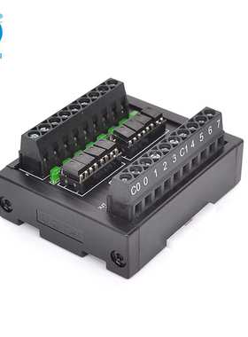 QMY307-P光耦继电器模块端子台4位一个公共点信号隔离继电器厂家