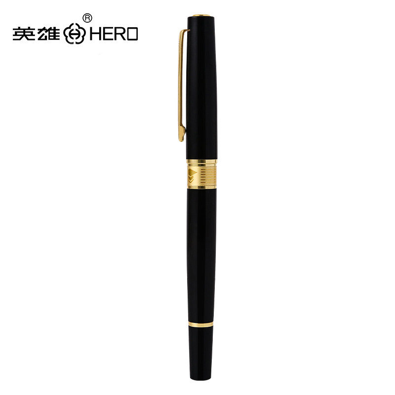 支持定制英雄金属签字笔中性水笔碳素圆珠重手感高档商务会议礼品