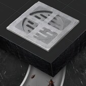 一次性地漏过滤贴卫生间浴室毛发防堵防虫防蟑螂过滤网自粘地漏贴