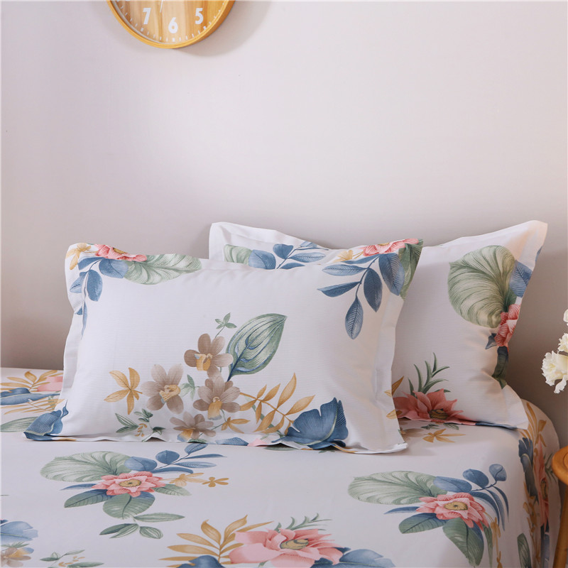 2022新鱼骨棉高品质老粗布床单纯棉加厚活性加密大炕单全棉三件套