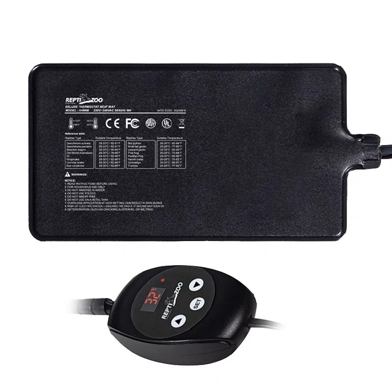 Reptizoo 瑞皮加热垫爬宠带温控恒温角蛙饲养缸爬虫斗守宫乌龟缸