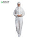 一次性无菌洁净服无纺布连体防尘工作服实验室无尘净化车间参观服