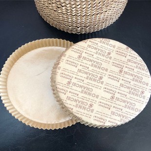 6寸耐高温圆形蛋糕托 防油耐烤纸杯 披萨托一次性面包纸托100只