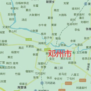 2021新款南阳市地图贴图办公室挂图高清防水墙壁贴超大装饰画定制