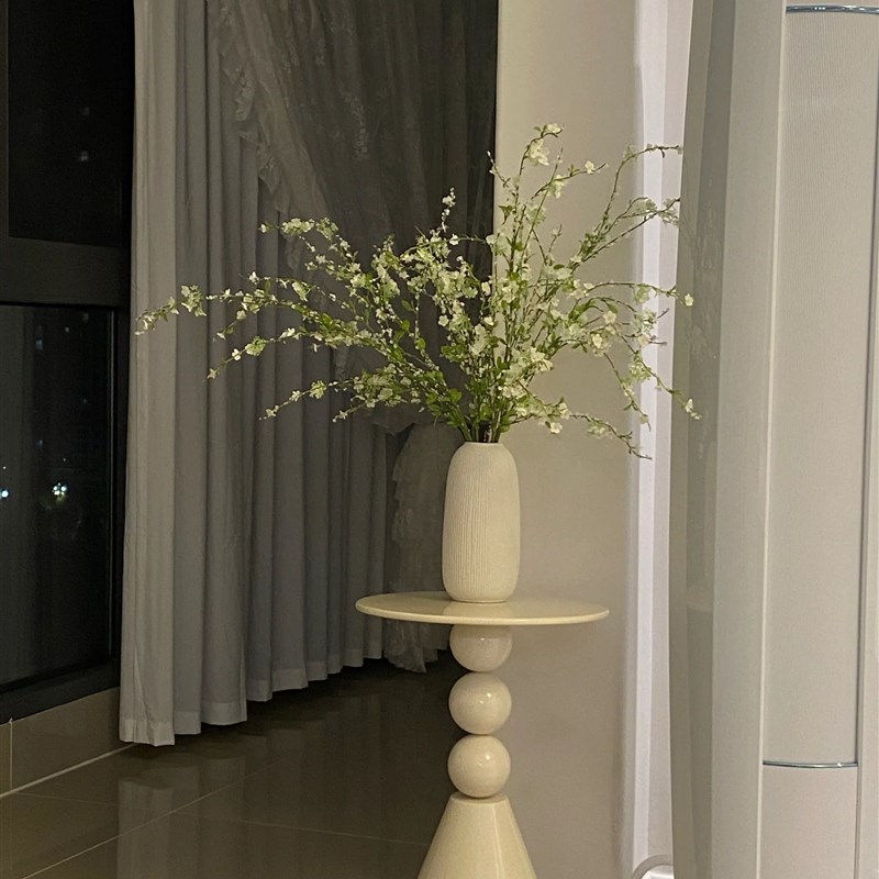 奶油风茶几客厅大型落地摆件家居装饰品电视柜沙发旁床头乔迁礼物