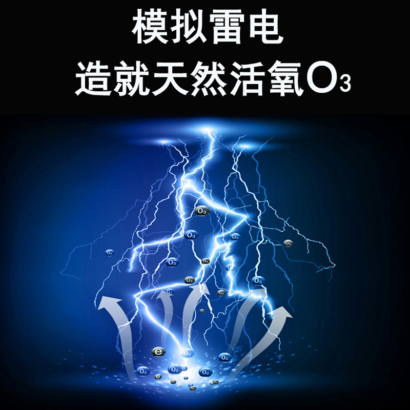 空气净化器家用新房装修去除甲醛卫生间厕所冰箱除臭味神器臭氧机