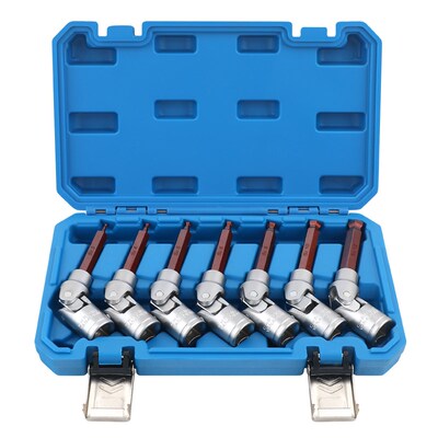 1/2万向内六角套筒 大飞内六角扳手旋具套筒头汽修工具套装H3~H12