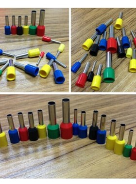 E2510/2512/2518  针形端子欧式端子 管型端子 2.5平方端子1000只