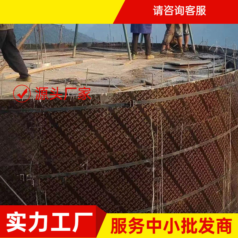 圆形水池高大模板施工