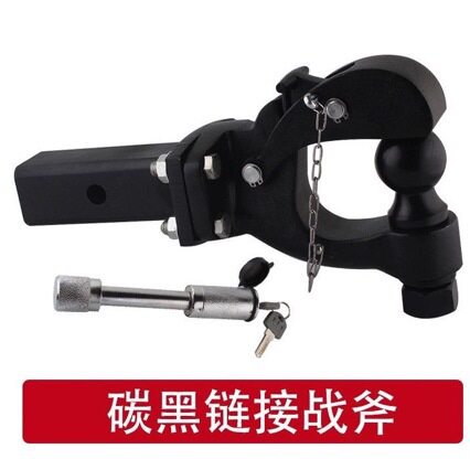 爆款改装方口汽车越野车拖车牵引牵引钩流氓虎头通用车型拖车钩