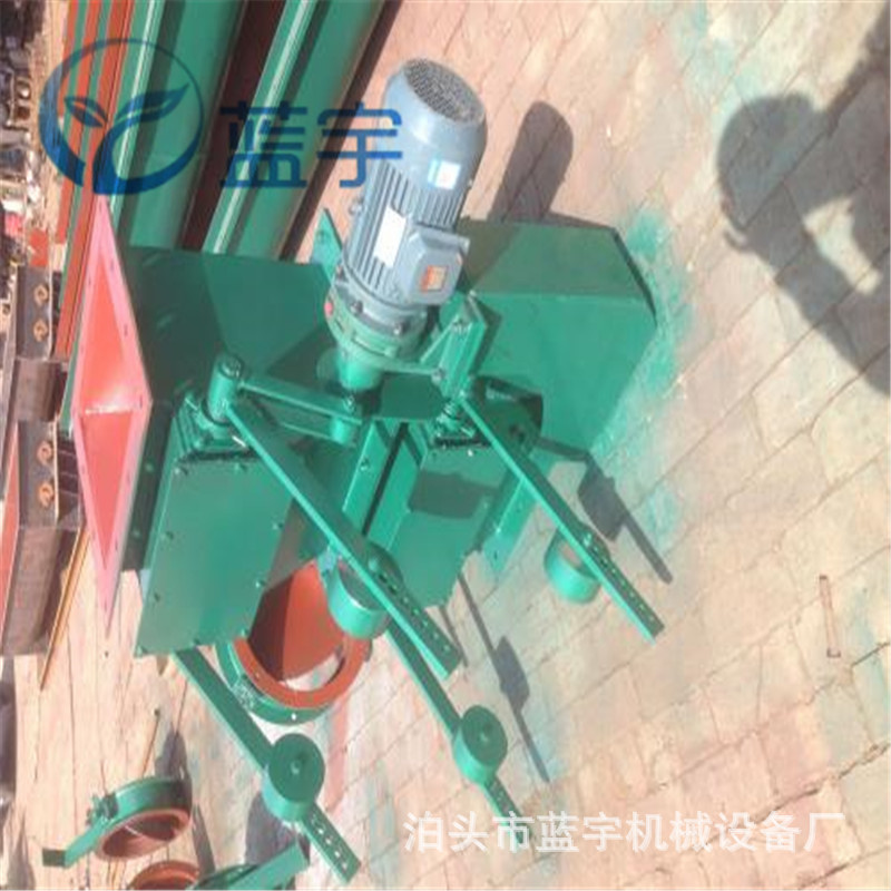 昆明除尘翻板卸灰阀单层双门重锤翻板阀圆法兰DN700手动翻板阀