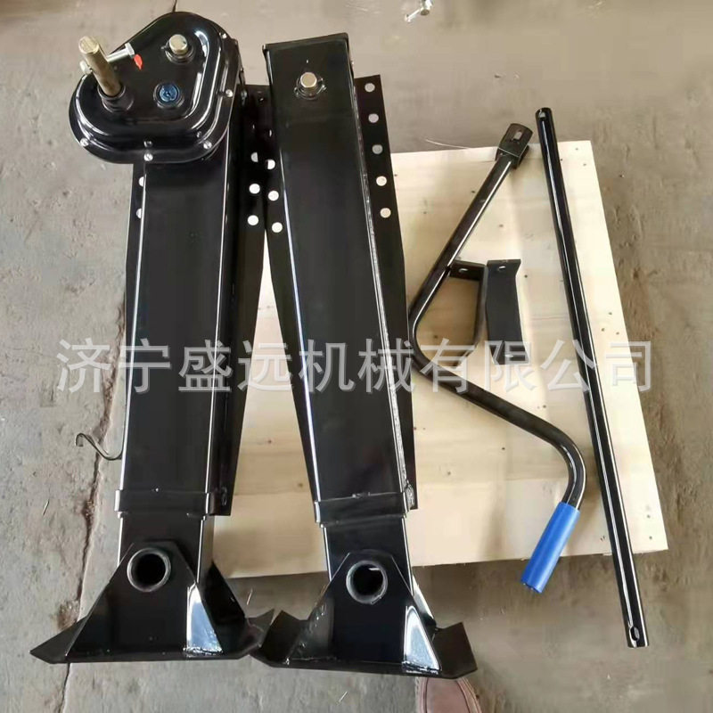 集装箱挂车28吨双速手摇支腿
