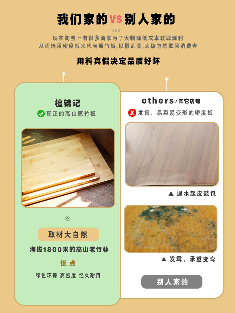置物架多层落地实木书架客厅书房书柜现代简约杂货收纳储物竹新品
