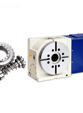 赛福滚子凸轮分度盘,YNC-300A笫四轴转台,电脑数控旋转工作台